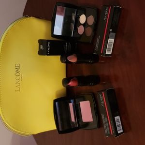 8 pc. Lancome & Shiseido makeup bundle